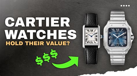 cartier watch value retention|cartier watches worth money.